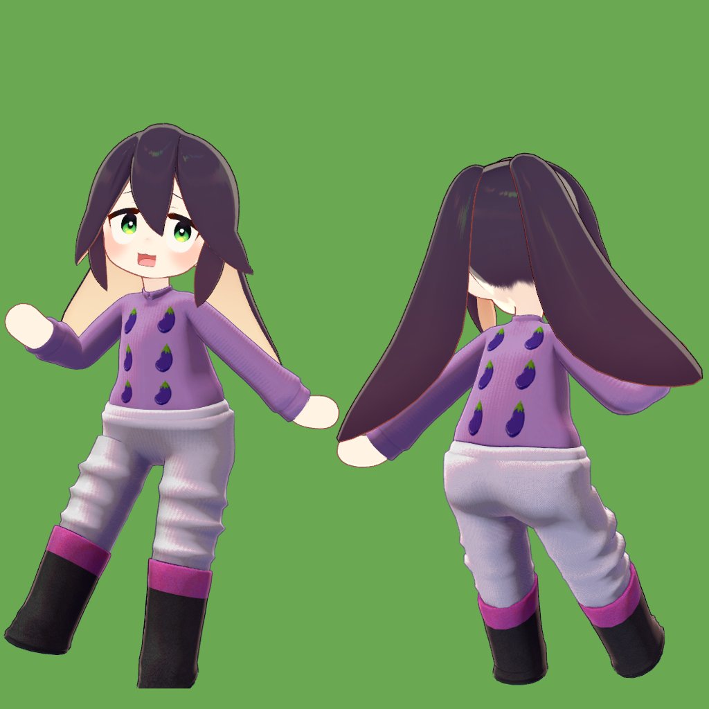 そして、なすちゃんのみ🍆柄がついてくる！