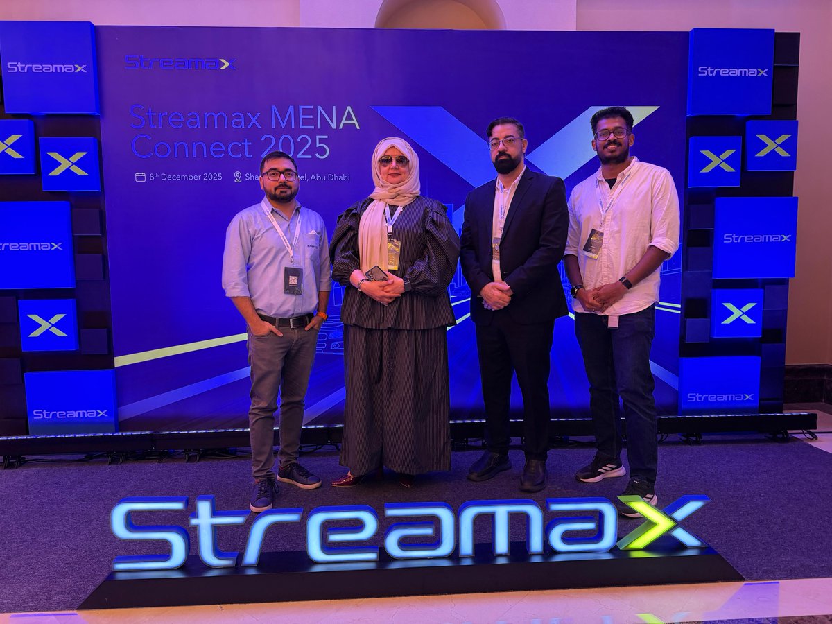 Great to connect, collaborate, at Streamax Mena 2025 and see SamTech Middle East team led by our CEO Ms. Rabeha Nabolsi in action. 

The drive towards smarter, connected roads is accelerating. 🚍💡

#MENAtech #Transportation #IoT #FleetManagement #SamTech #Tech #AbuDhabi