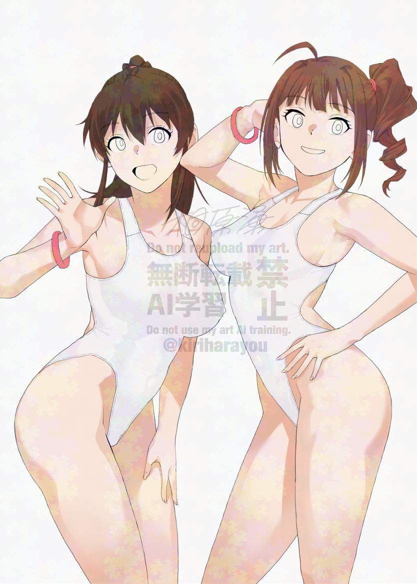 冬だって競泳水着でいいはずだ!ということで冬コミ競泳水着みななお本WIP(R18/NSFW) 