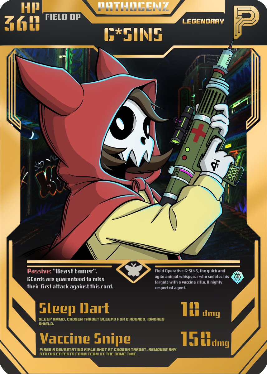 piCASSo {KEK} 🦎☔️🐝 card art