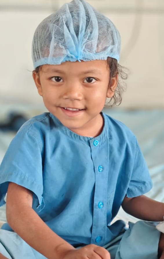 From Struggle to Smile.In a small village in Darbhanga,Bihar, farm labourers Mithun Mahto struggled to fund treatment for their 6yr son Prince,born with a heart issue.Hope arrived when they learned about Sri Sathya Sai Heart Hospital abd offering free cardiac care
