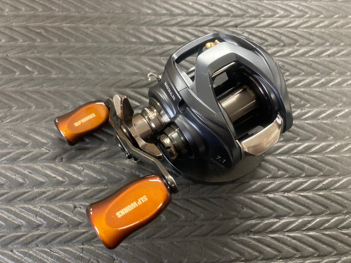 営業案内634~福島県の お客様より 郵送にて リール塗装依頼 頂きました