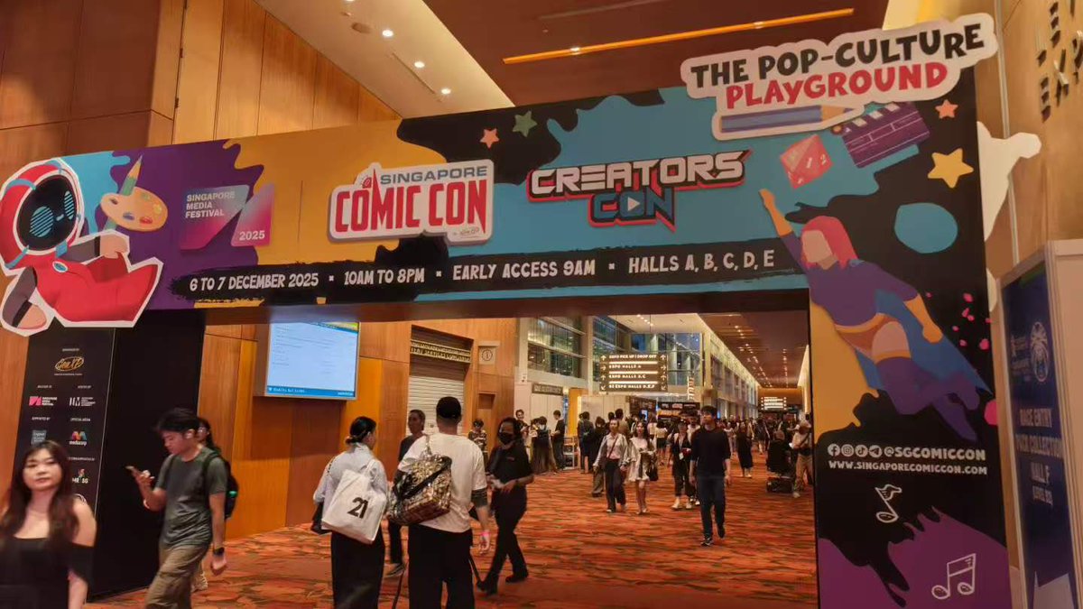 CambridgeIntPub's tweet photo. Amazing weekend at #SCC2023!
Cambridge International Publishing connected with creators, artists, students &amp; fans at Singapore Comic Con. ✨
Loved sharing how academic insights can fuel creativity！
Thanks to everyone who stopped by! https://t.co/yHF3cerj3q