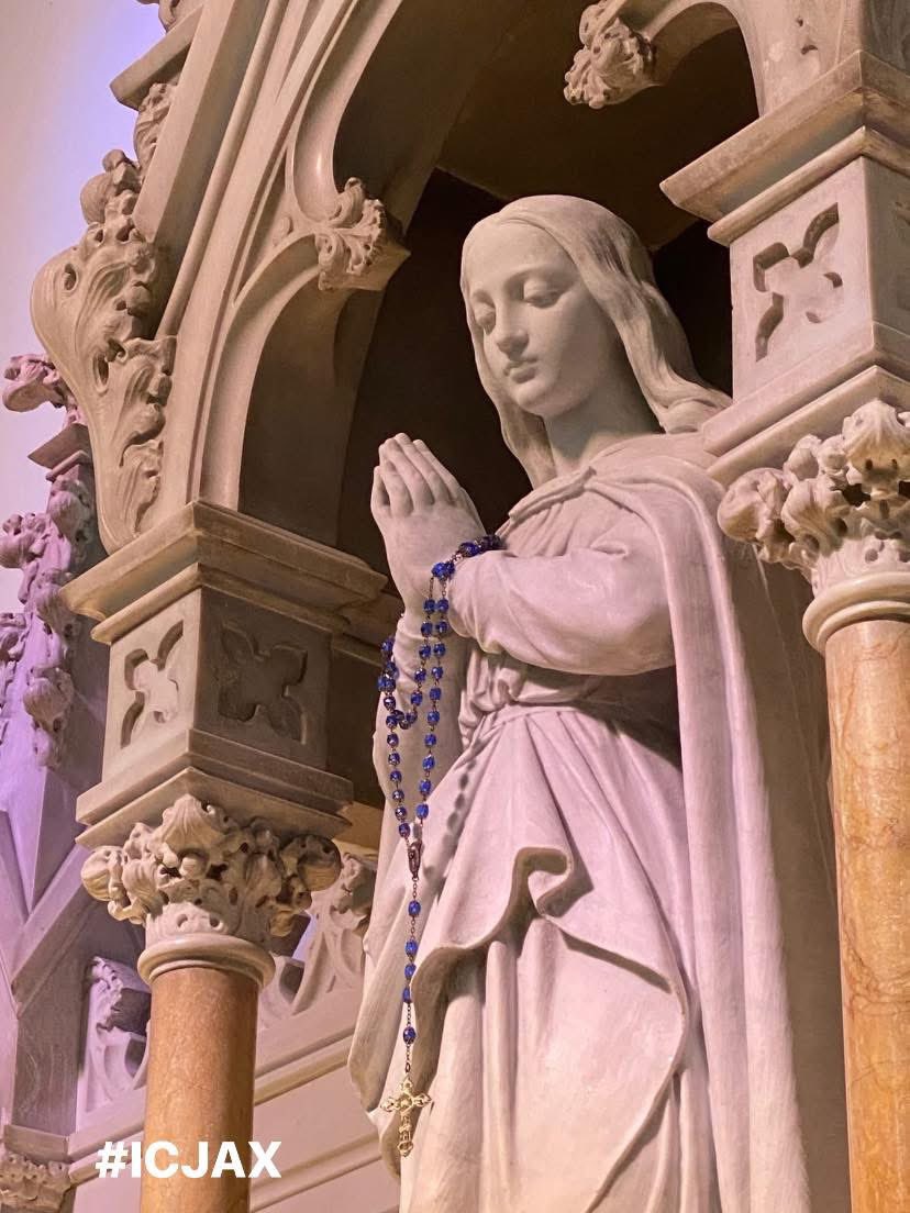 Basilica of the Immaculate Conception - JAX tweet media