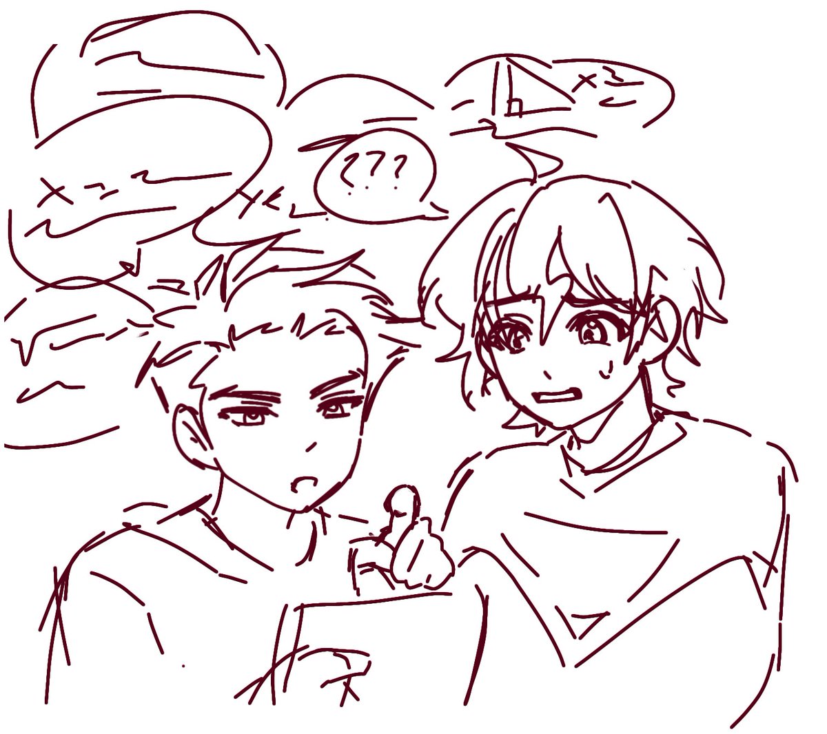Studying but Jon couldn't understand anything
#supersons