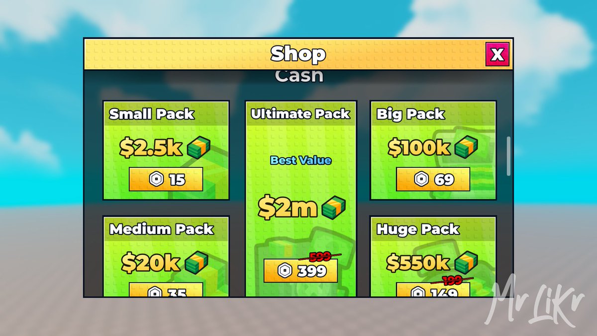 BiroliniMa25483's tweet image. 🖥️ Game-ready UI made in Roblox in just a few hours

💼 Available for commissions

📩 Contact me on Discord: _likr

#RobloxUI #RobloxDevs #ROBLOX #RobloxDev #robloxart