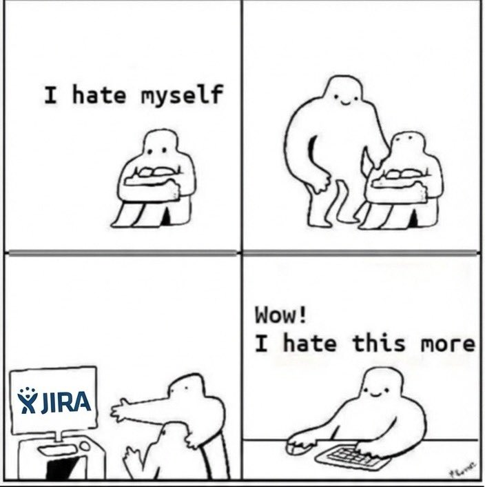 Tech_Nachoss's tweet image. My impostor syndrome is bad.

But this &apos;NullPointer Exception&apos; is definitely worse. 🚫💻

Happy Coding !!!!
#ProgrammerHumor #Coding #Jira