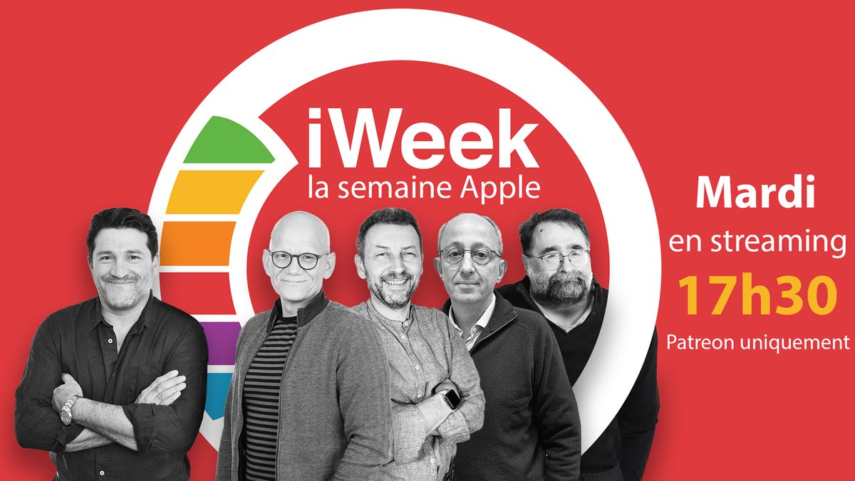 iWeek (la semaine Apple) | podcast tweet media