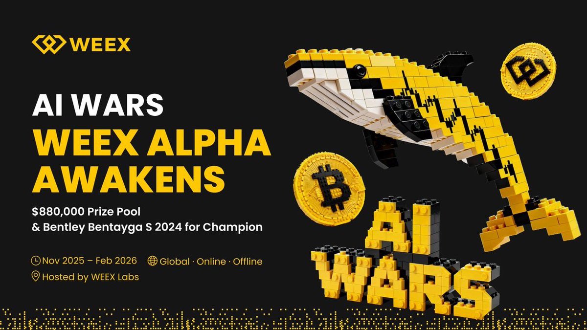 🔥 AI Wars começou — você vai entrar na arena?
A WEEX acaba de abrir as inscrições para o AI Wars: Alpha Awakens, o hackathon global criado para traders de IA, quants e builders em busca de alfa real.

O que você precisa fazer:
• Registrar-se
• Enviar o seu BUIDL
• Ter seu UID