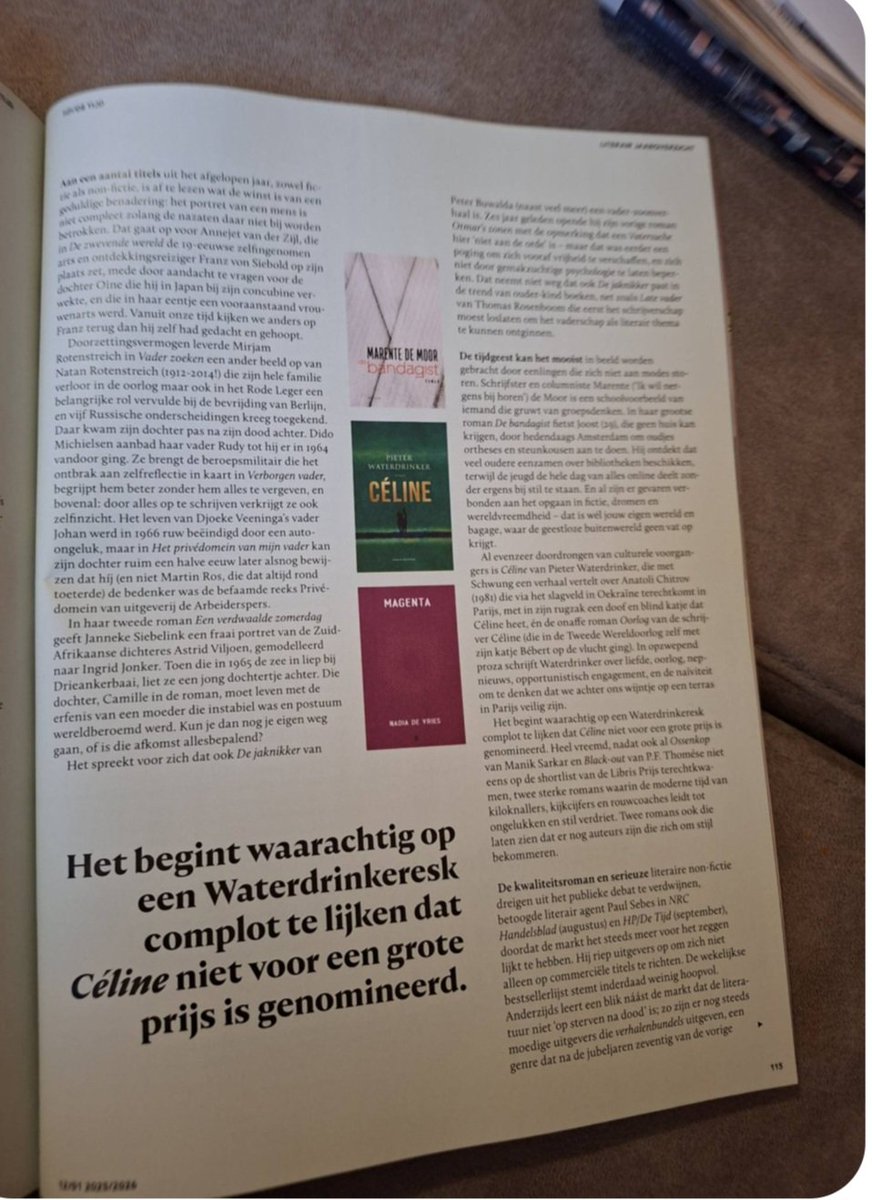 Mooie woorden van <a href="/AdrianusPeters/">AdrianusPeters</a> in <a href="/HPdeTijdNL/">HP/De Tijd</a>