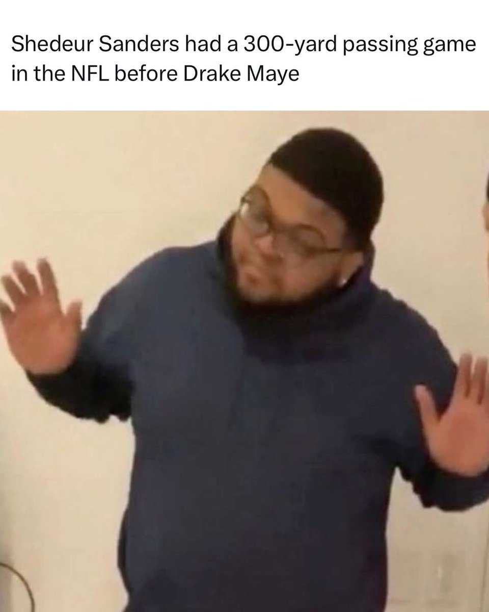 im just saying 🤷🏾‍♂️🤣 #ShedeurSanders #drakemaye #browns #patriots #NFL