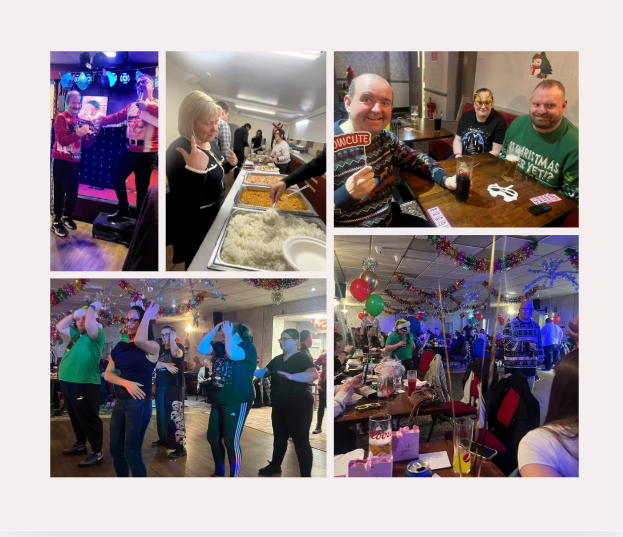 stepscic's tweet photo. Fantastic night at St Williams Social Club Ince for our attendees’ Christmas Party! Mascot Mania kept the room buzzing with games and his legendary “12 Days of Christmas.” Thanks to Elite Electrical NW Ltd, Cassidy Catering, and Wigan Events &amp; Soft Play for making it special. https://t.co/fNwN70vkN4