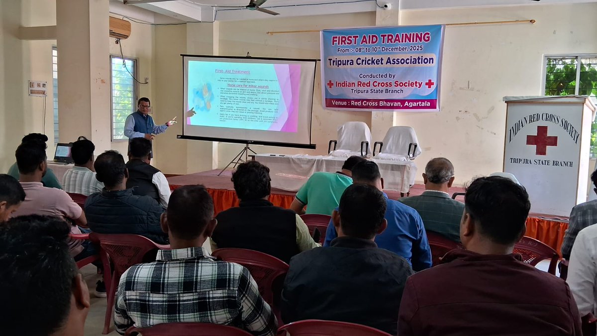 Indian Red Cross Society (Tripura) tweet media