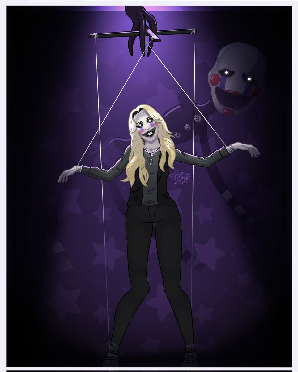 Marionette 🎁 It had been awhile since I got 2 drawings done so