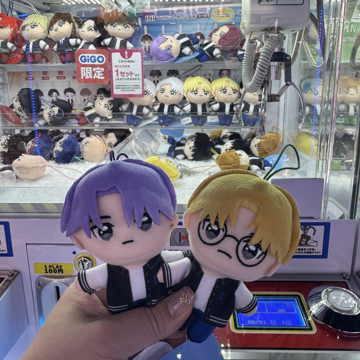 ふぇんちゃんもお迎えしたヨ^ ^💜💚