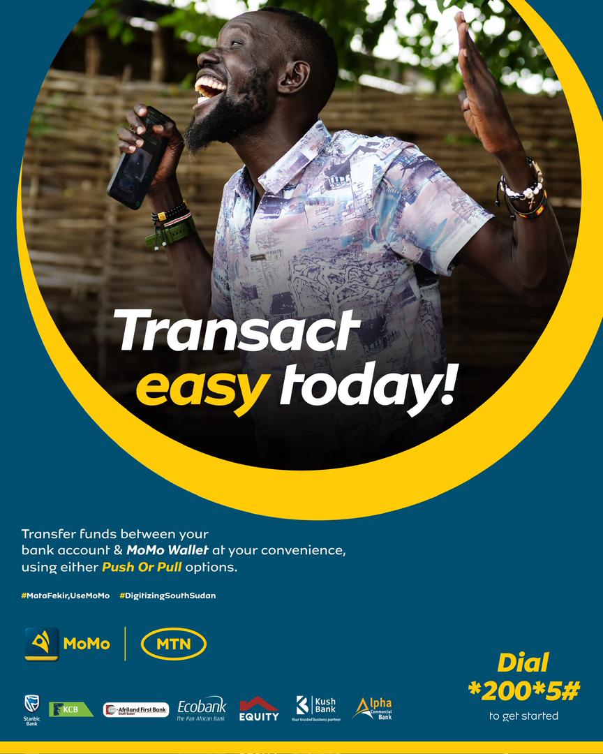 MTNSSD's tweet photo. When the queue gets longer, your patience gets shorter.

With MoMo’s Push &amp; Pull service, If you need money on your phone, just bring it from your bank.
If you want to keep your money in the bank, just send it back anytime.

Dial *200*5# to get started.
#PushandPull #MOMO https://t.co/gHCWxEvKWW