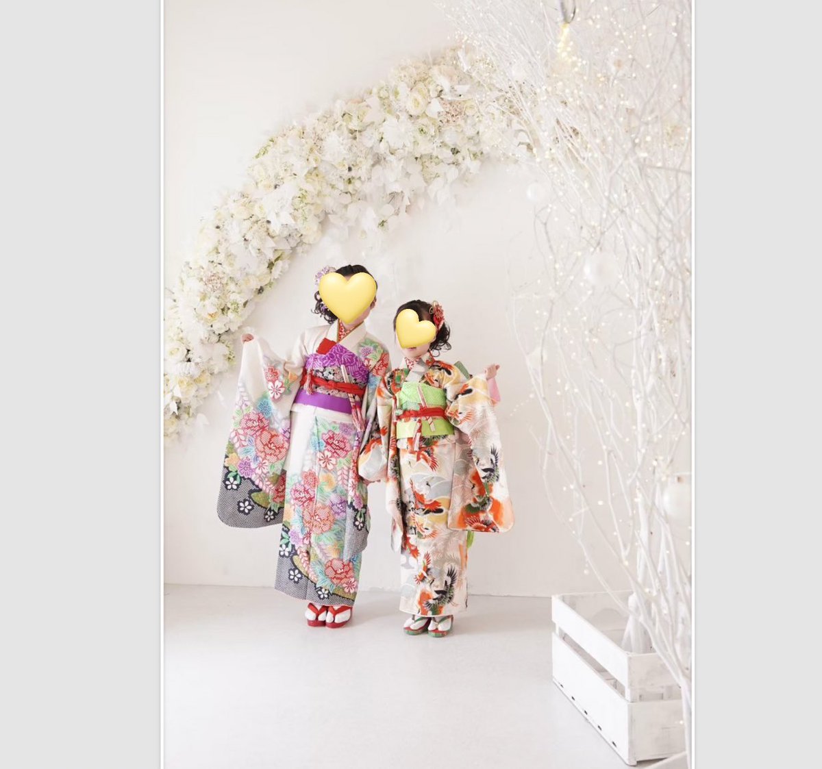 うちも母と祖母のお着物が残っていたので、娘たちに着せたら、あら