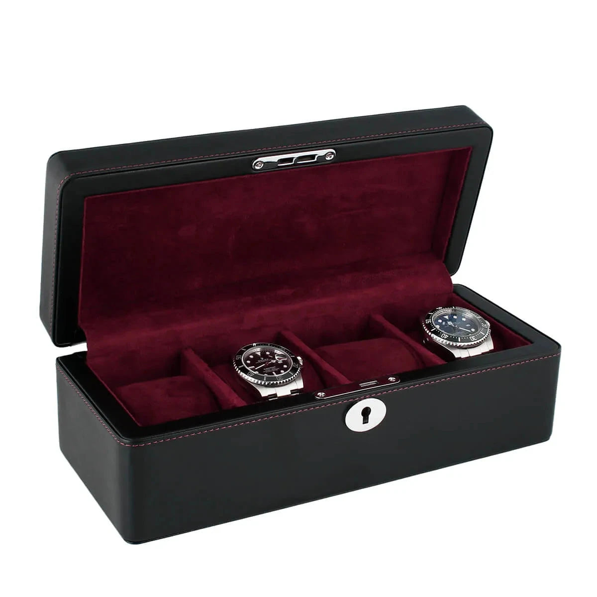 aevitas_uk's tweet image. Secure your timepieces with Aevitas' 4 Watch Box in Black Leather. Durable and stylish, it's the perfect solution for protecting your collection. Available now for £134.95. #WatchStorage #AevitasUK aevitas-uk.co.uk/products/4-wat…
