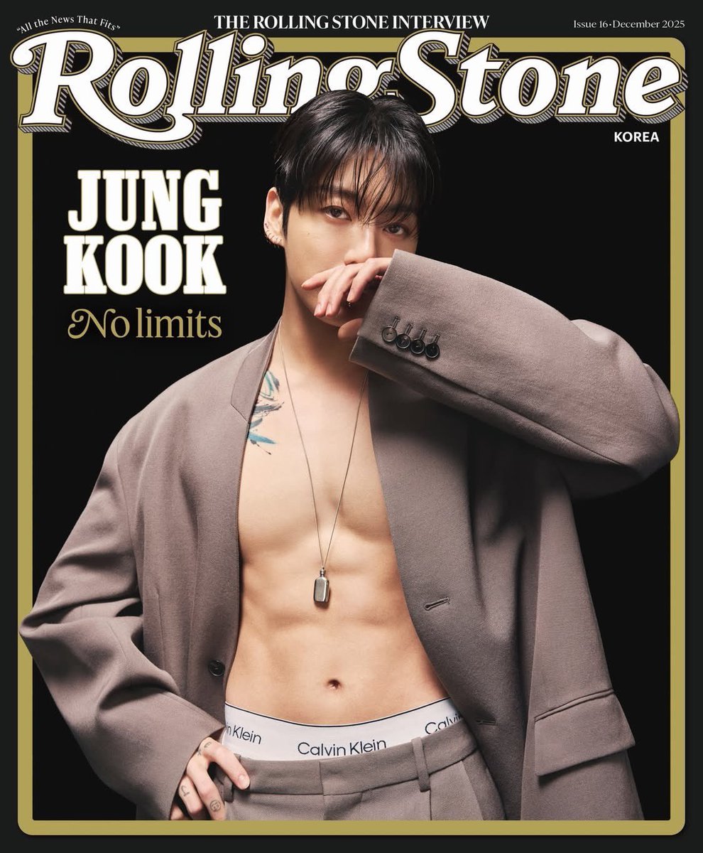 tracklist's tweet photo. JUNGKOOK X ROLLING STONE! Jungkook é destaque nas novas edições da Rolling Stone. ✨ https://t.co/PnsJXP8idU