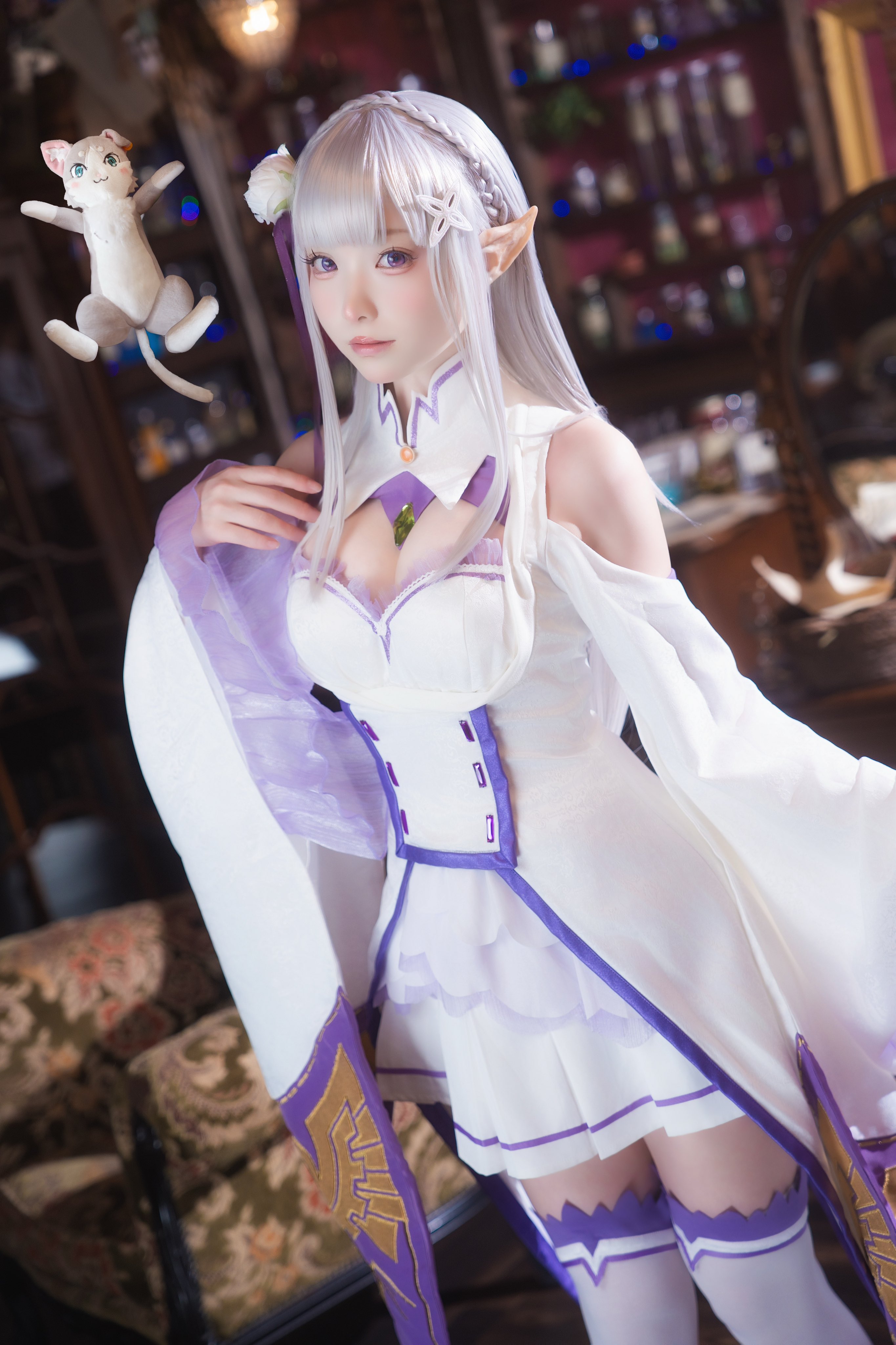 Cosplay Emilia Re:Zero