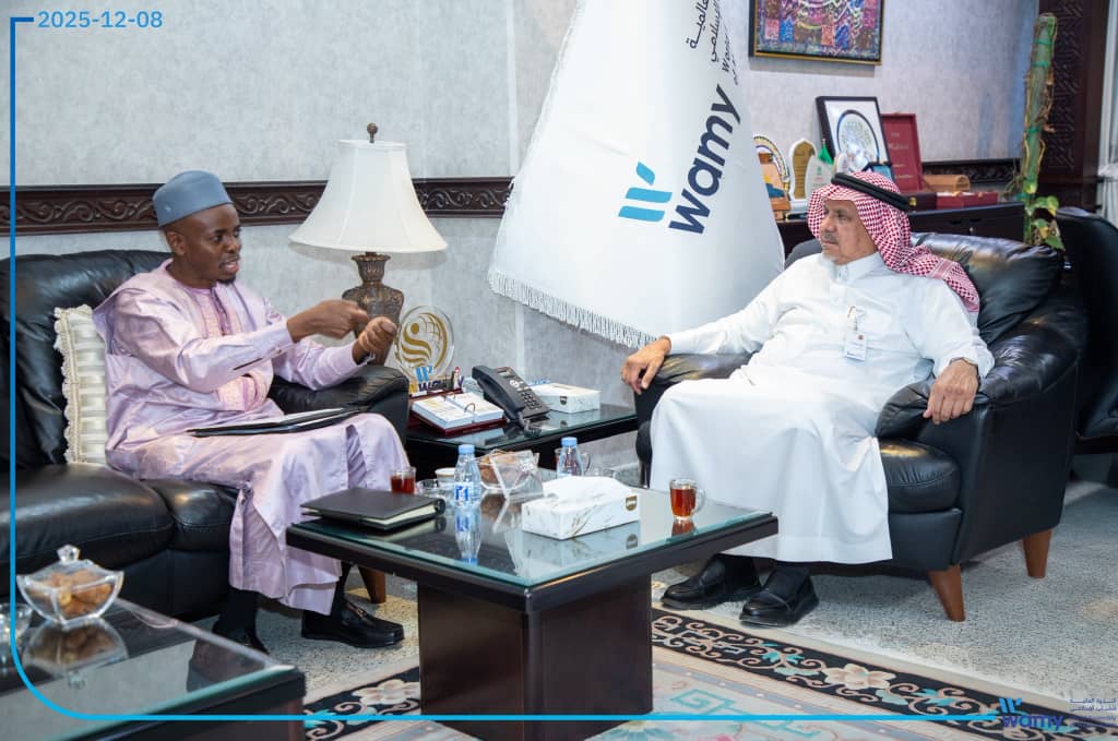 islamrwanda's tweet photo. Earlier today, the Mufti of Rwanda, Sheikh Sindayigaya Musa, together with his delegation, held a bilateral meeting with the Secretary General of the World Assembly of Muslim Youth, Dr. Saleh Baabid, at the @wamy Office in Riyadh.
Their discussions focused on strengthening cooperation and enhancing ties between the Rwanda Muslim Community #RMC and @wamy, with both sides expressing commitment to deeper collaboration in areas of mutual interest.