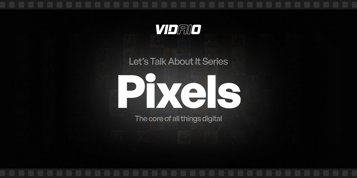 **NEW BLOG POST ALERT** 

Let's talk about Pixels........

Our tagline at Vidaio is 'Making Every Pixel Count.' But what actually is a pixel, and what does this really mean? 

To find out more, check out our latest blog post on Medium: medium.com/@vidaio/lets-t…