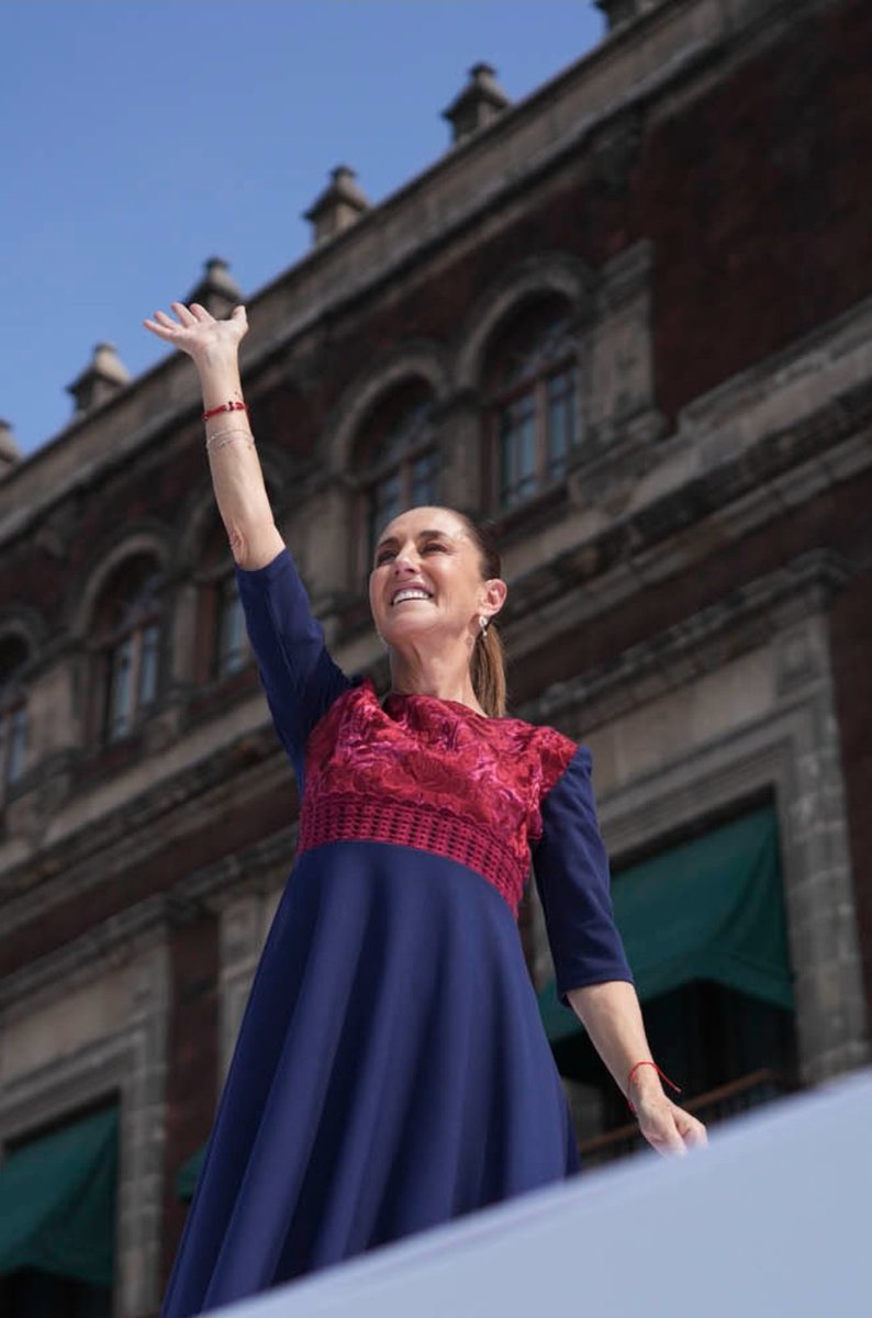 La transformación continúa. Sigamos con nuestra presidenta <a href="/Claudiashein/">Claudia Sheinbaum Pardo</a>.

Feliz lunes.