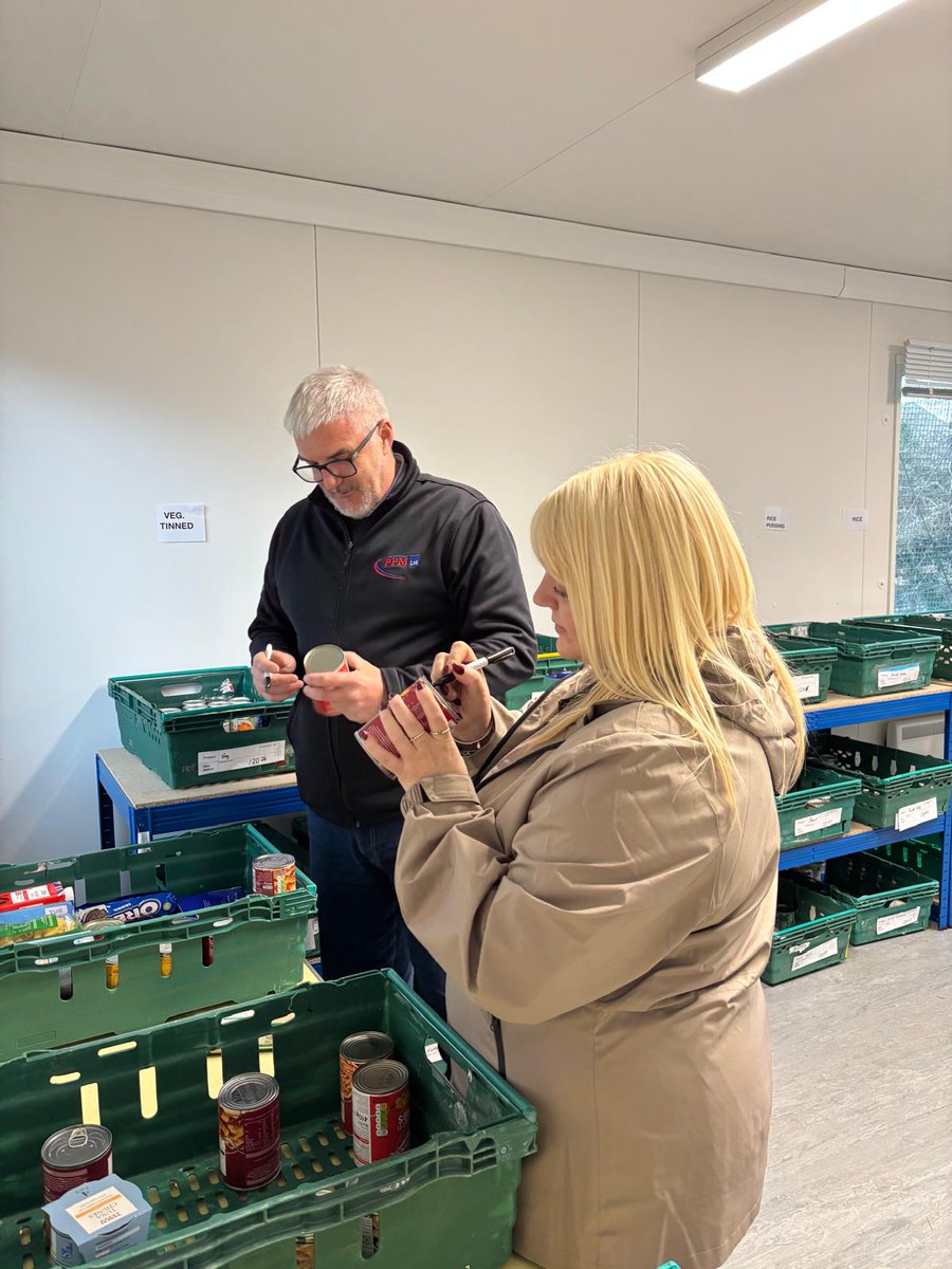 On 4th Dec, our team volunteered at North Lakes Foodbank! 💙 We delivered donations from our West Cumbria depot and helped sort food for local families. Huge thanks to Stacey, Dan &amp; Rebecca for representing #TeamPPM! #CommunitySupport #VolunteerDay