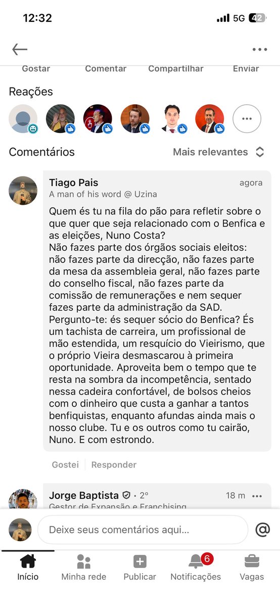 Ainda me dou ao trabalho.