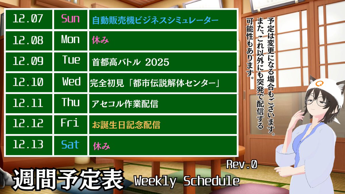 ふゆふゆの命 お姉ちゃんのお誕生日！？ もう1年なの！！🦊