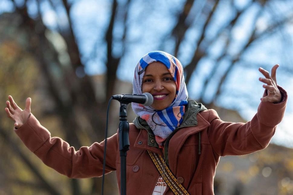 Ilhan Omar: "When I think about Stephen Miller &amp; his white supremacist rhetoric — it reminds me of the way the Nazis described Jewish people in Germany."