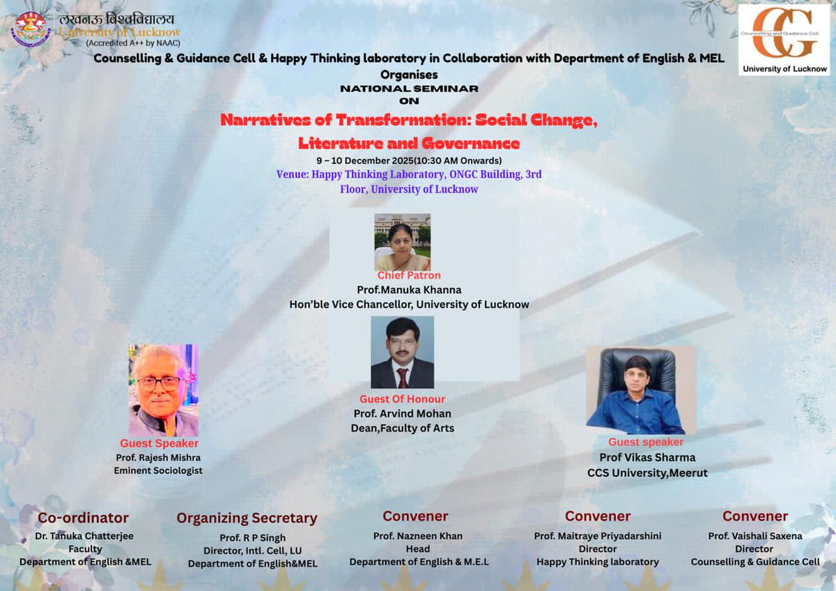 Counselling and Guidance Cell tweet media