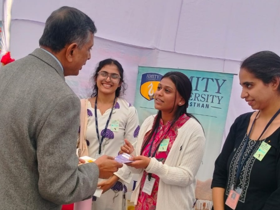 AmityUniJaipur's tweet image. We are proud to share that our Hon'ble Vice Chancellor, Prof. (Dr.) Amit Jain had the honour of being the Chief Guest at Disha Foundation's celebration of the International Day of Persons with Disabilities.

#DishaFoundation #AmityUniversityJaipur