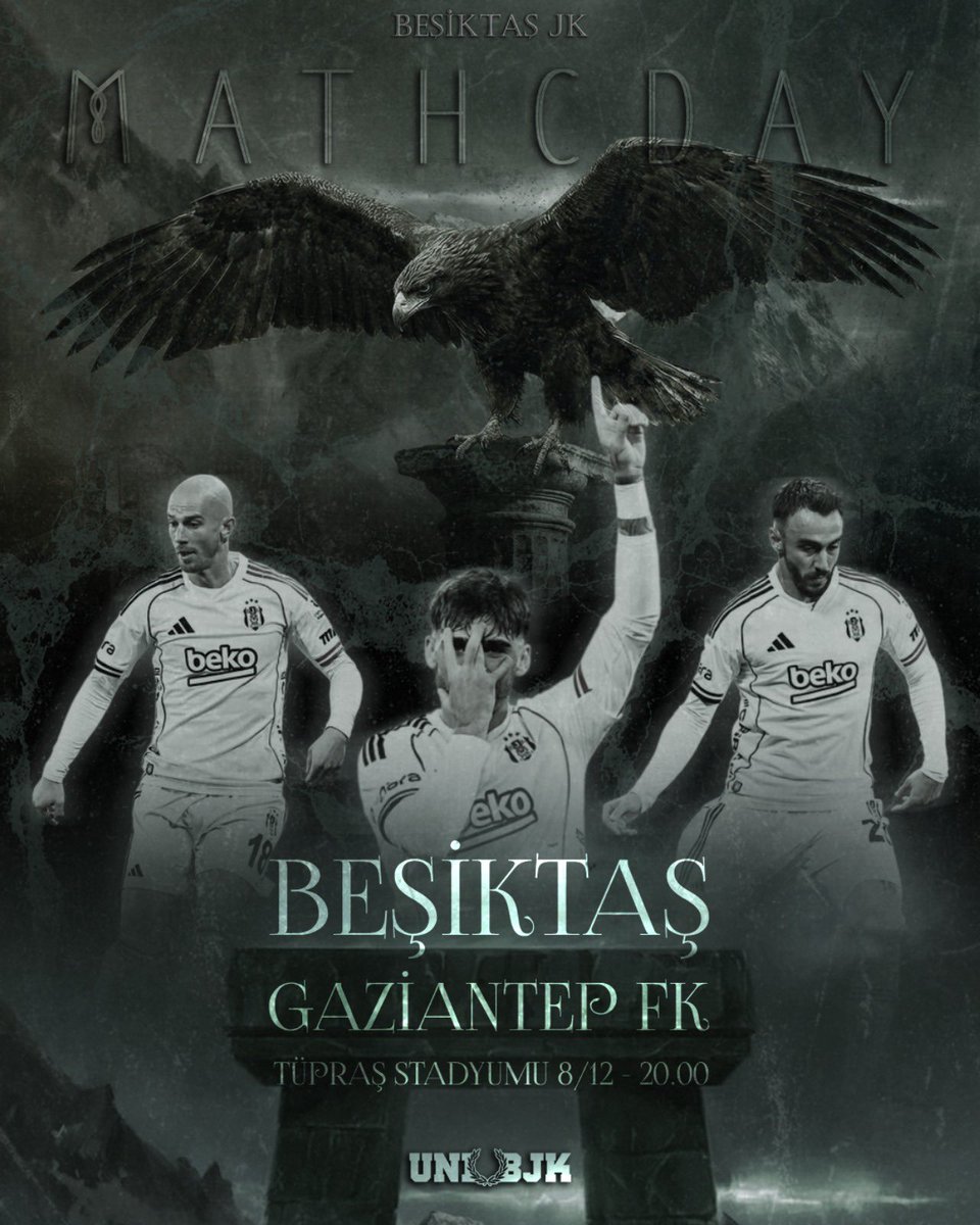 #MatchDay | #BeşiktaşınMaçıVar 🦅
#UNIBJK
