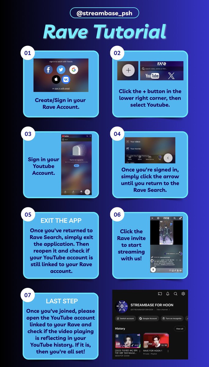 [RAVE PARTY EVENT] 251208 | 10:00 PM KST

Rave link is now open — come stream with us! Please make sure your stream is being reflected in your YouTube history. For any questions or further assistance, feel free to DM us!🤍

RAVE LINK🔗: rave.link/zHVc8ZZ

Let’s reach