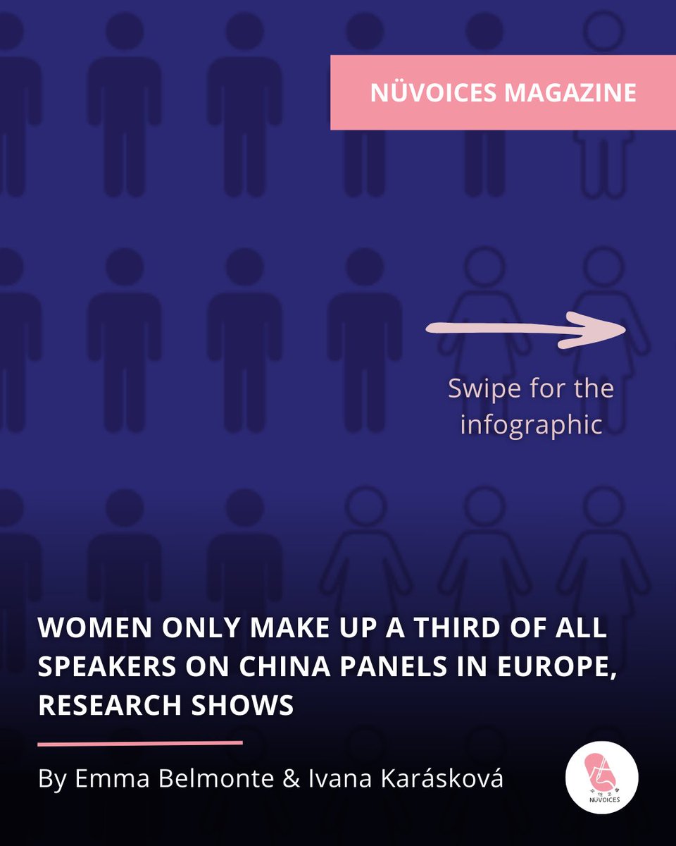 NuVoices's tweet photo. "So, to borrow (and lightly reimagine) Bob Dylan’s famous refrain: where have all the China girls gone?"

Emma Belmonte and @ivana_karaskova reveal the sobering figures on gender representation in European China discourse. Read here: https://t.co/dsMFp3Srhs https://t.co/HFBTPN8FvU