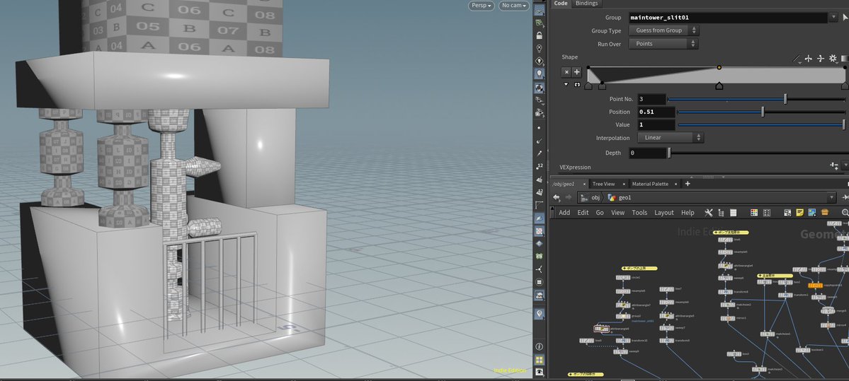 rookie_arai's tweet image. なんか作ってUnityに持ってこいというお題はプログラムリファクタリングの段階。作ってた部分はそれぞれUVの事前計算を入れていきつつ、もうちょっと楽なプログラムにまとめはじめた。