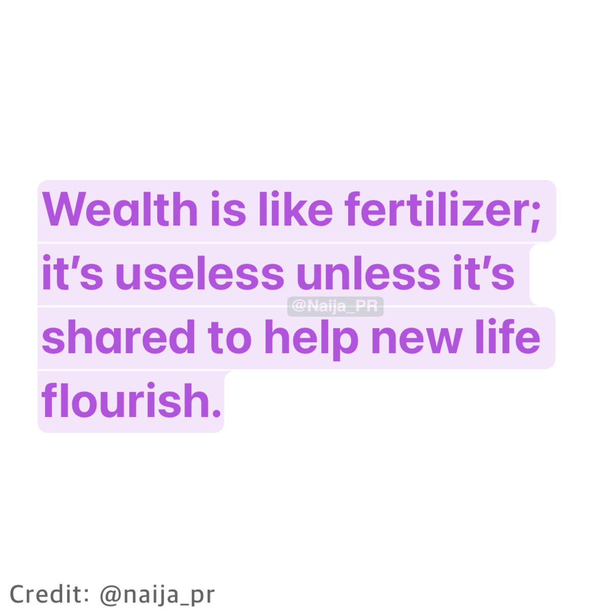 Naija_PR's tweet image. Sow and scatter it like a seed