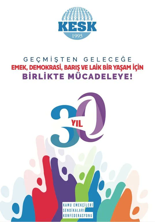 📢 KESK 30 yaşında!

Geçmişten geleceğe emek, demokrasi, barış, laiklik ve özgür yaşam mücadelesinin onurlu tarihi 30 yaşında!

🎉 KESK’in 30. Kuruluş Yıldönümü Tüm Emekçilere Kutlu Olsun!

KESK'in yazısı için tıklayınız👇
bes.org.tr/2025/12/08/gec…