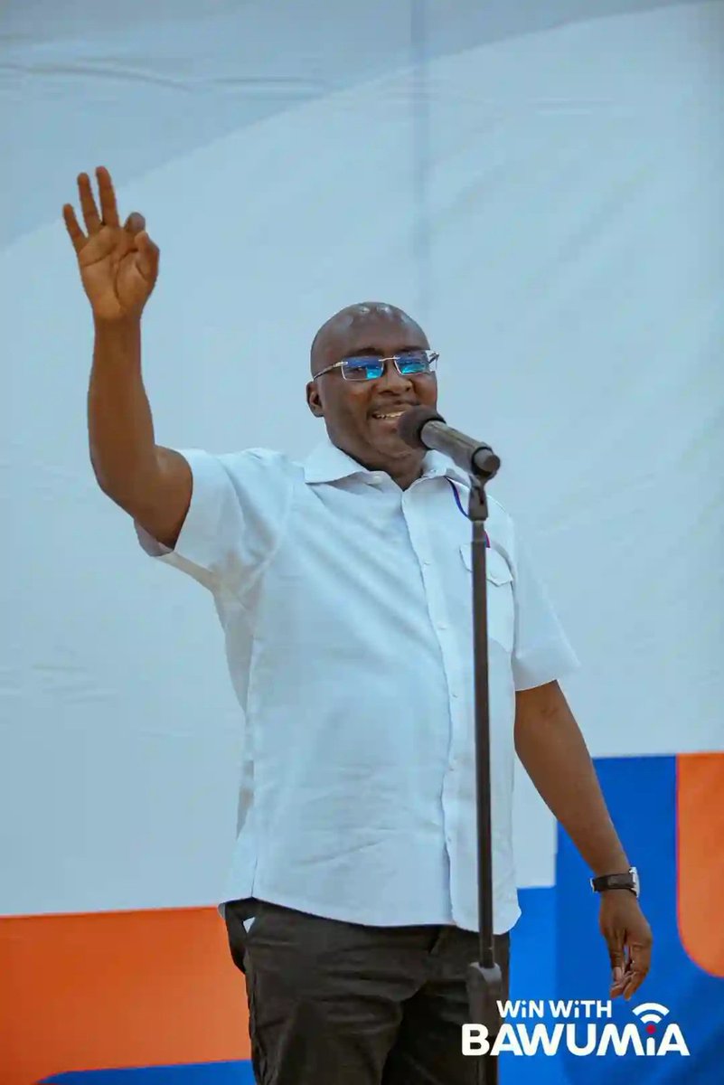 suaman_boy's tweet photo. Dear Delegates,
Kindly tell a friend to tell a friend that @MBawumia is the option.
#Vote_3
#WinWithBawumia https://t.co/6DfsIjc1pc