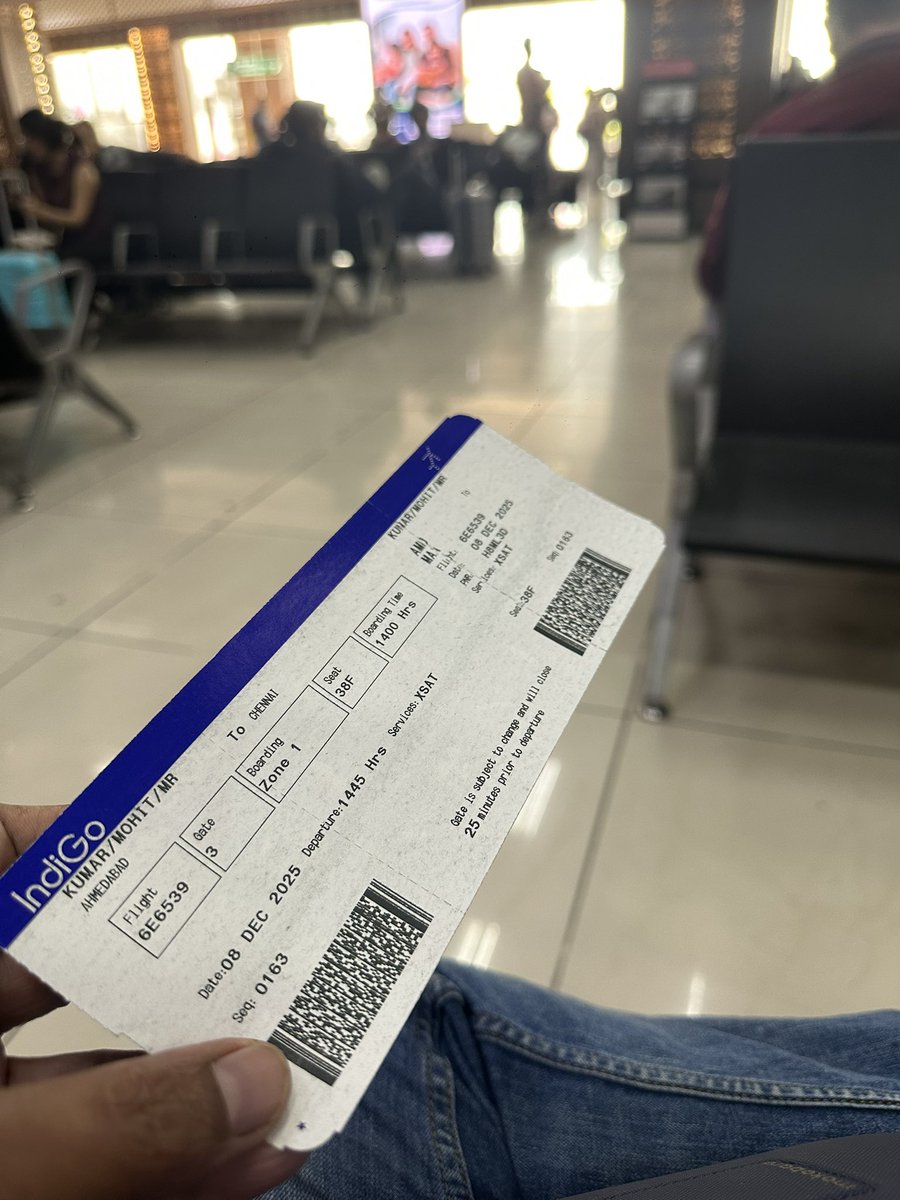 srk_mohit's tweet photo. •Appreciate the on-time service. It’s good to be back in Chennai.@IndiGo6E https://t.co/tUMM1Jeh7Y