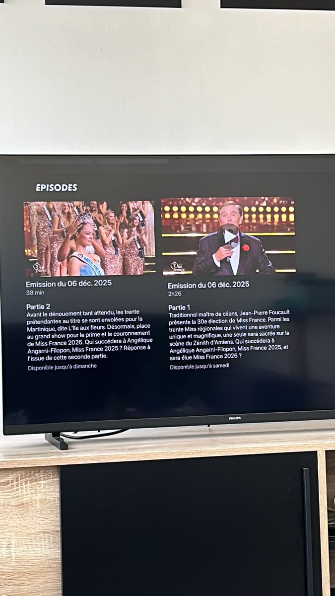 wendielrx's tweet photo. « Réponse à l’issue de cette seconde partie ». @TF1 merci de revoir vos miniatures, on apprécie pas le show de la même façon quand on connaît le dénouement 😒 #MissFrance2026 #tf1 https://t.co/tZfTmhDJVZ