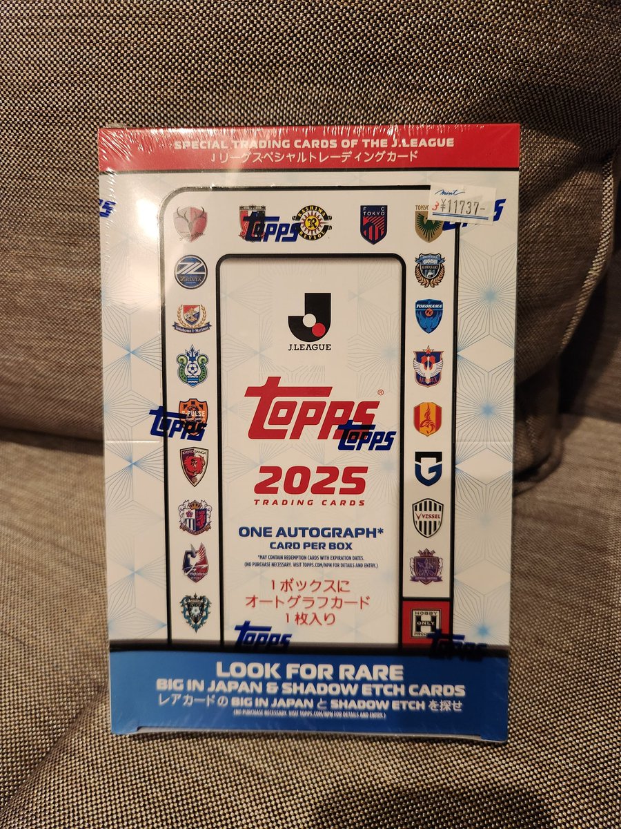 kobuta_ip's tweet image. 2025 Topps J LEAGUE 行きます❗
今日のお昼休みに #MINTLABTOKYO さんで買ってきました🦙⚽
#TOPPS #Jリーグ #カード開封