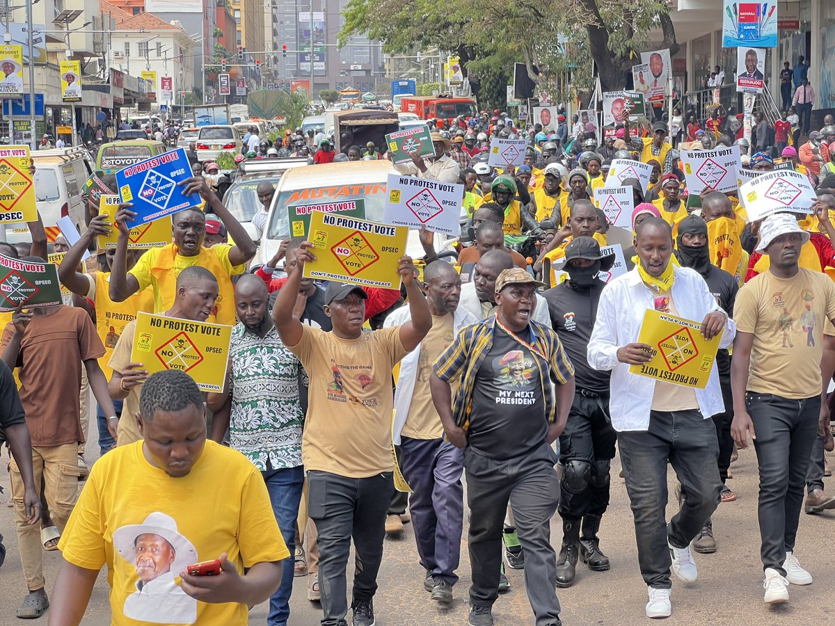 NyonyoziUg's tweet photo. Uganda is a country of Peace and Stability.
#NoProtestvote . https://t.co/3YitiWK6p1