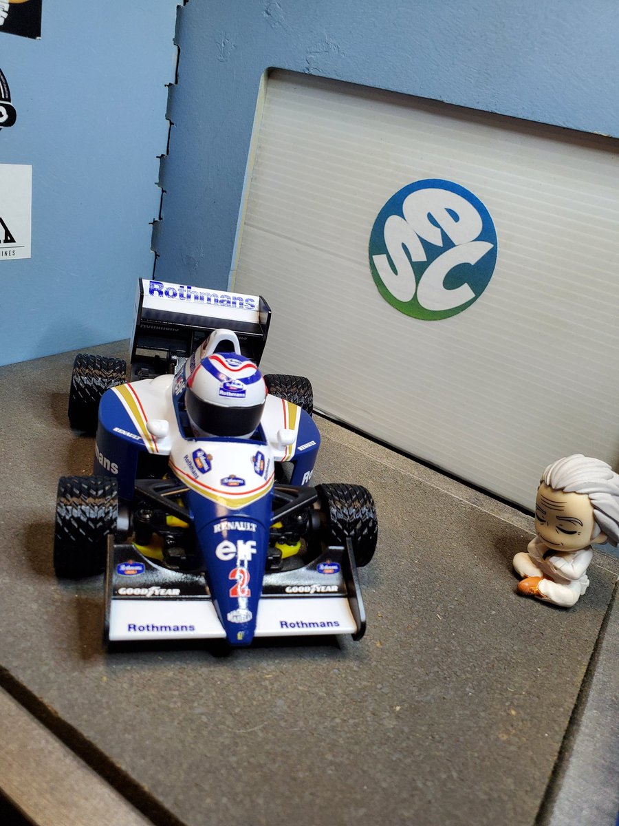 ひろさんの新作はウイリアムズFW16 ナイジェル・マンセル仕様