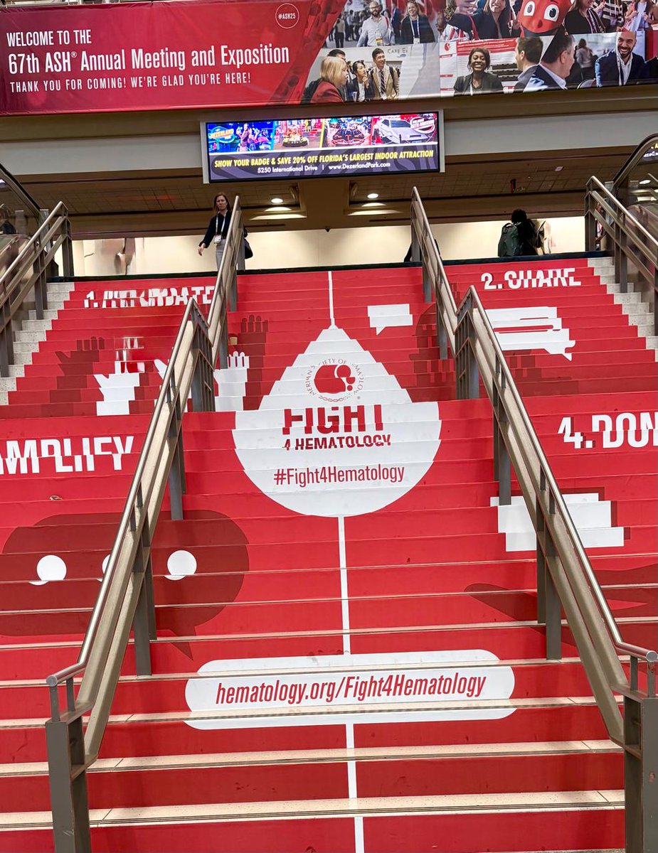 chepsyphilip's tweet photo. Caught on the steps and not the pavilion, as hematologists take their stance on the grandest stage...The #Ash es &amp; #ASH25 — both iconic  on their own turf!! Cricket v Hematology .. ..In pursuit of excellence..@ASH_hematology https://t.co/tRlQ9UiPnR
