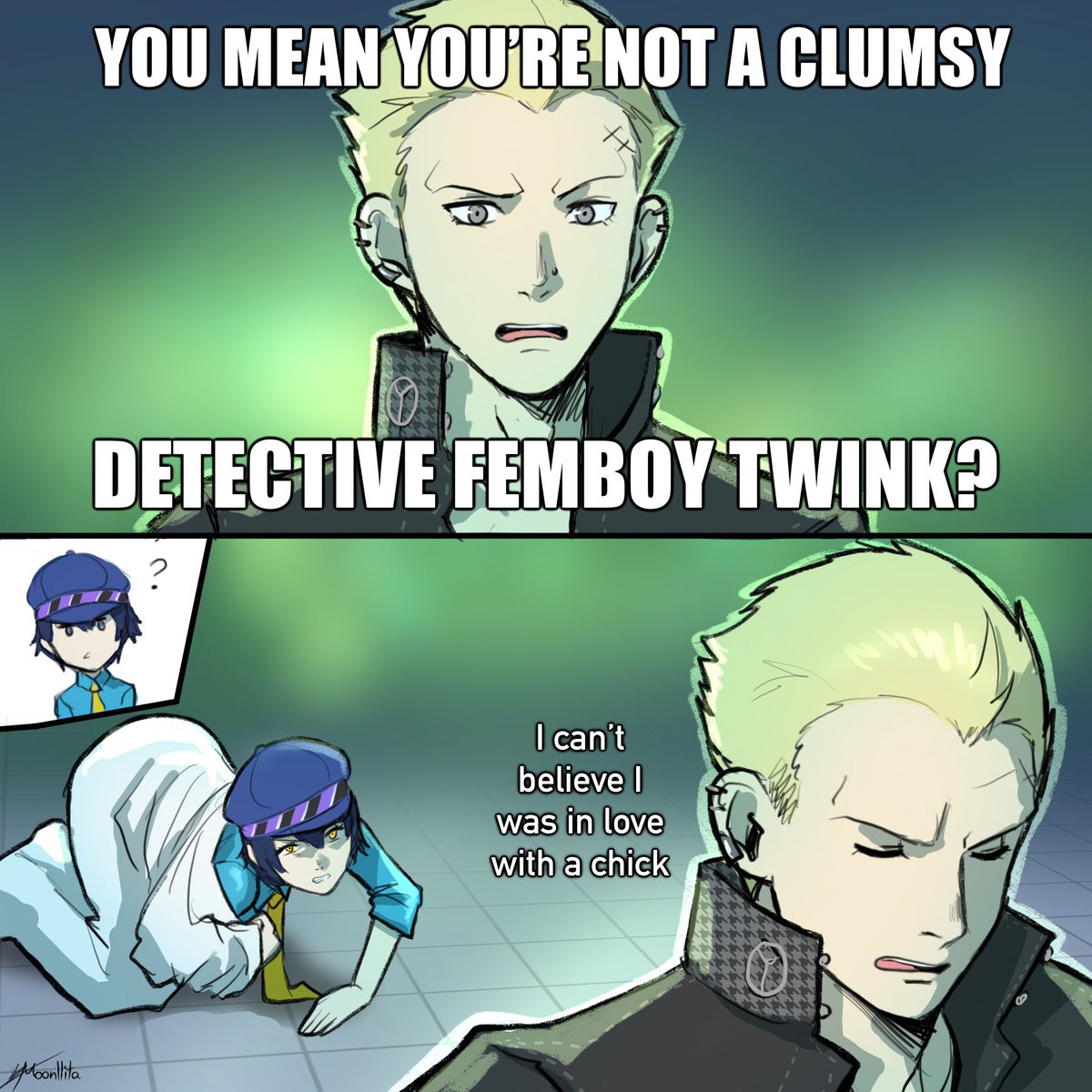 MoonllitaArt's tweet image. A classic (repost)