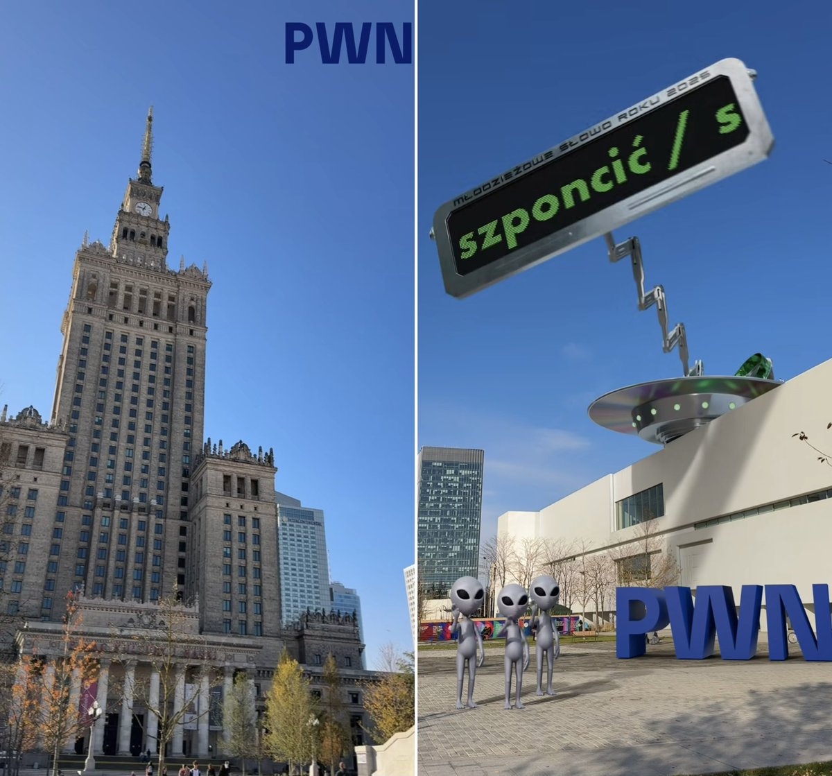 thepolandnews_'s tweet image. Młodzieżowym Słowem Roku 2025 zostało „szponcić”.