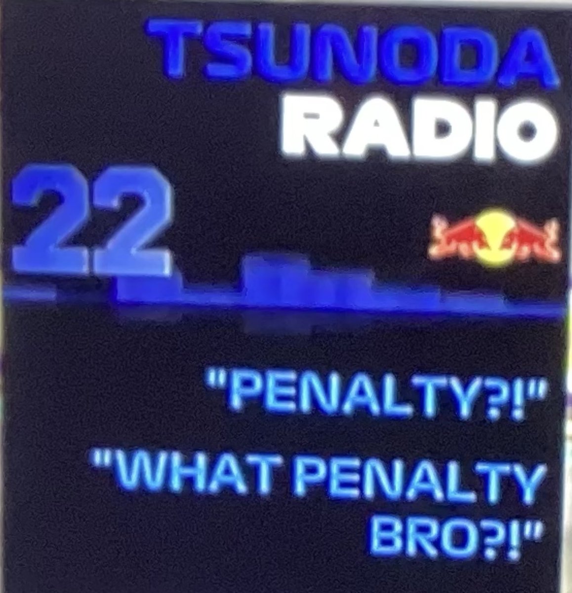 #F1 que joya es Tsunoda.. Lo más grave es que hay millones de derrotados que aspiraban a una penalidad para Norris.. OMG que memoria más corta tiene la injusta pasión . Esta noche a las 8 Podcast edición 10 La Fórmula Pandelo y el General Por YouTube Ruta66