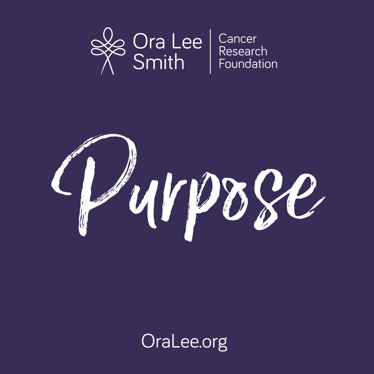 PURPOSE is one of the fundamental values of the @OraLeeorg based on the #tech that we developed that eliminates tumors in mice after one 10-min txt in just 15 days. Donate at OraLee.org.